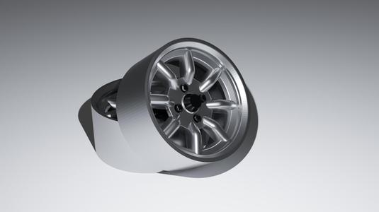 minilite rim for model 1/24 1/18