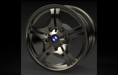 BMW E46 M2 RIM 3D MODELING STL