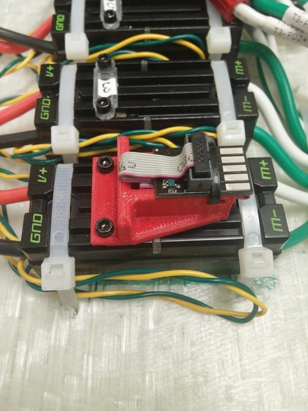 FRC Talon SRX ribbon cable/Breakout board holder