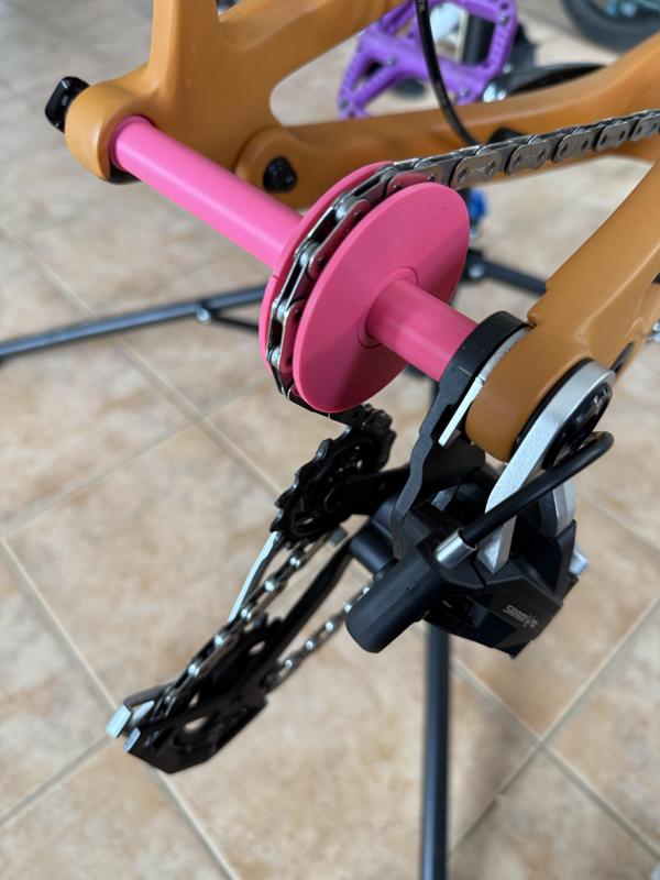 Mountain Bike Rear Axle Transport Pulley Mount (12x148)