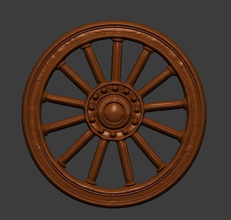 Heraldic wheel