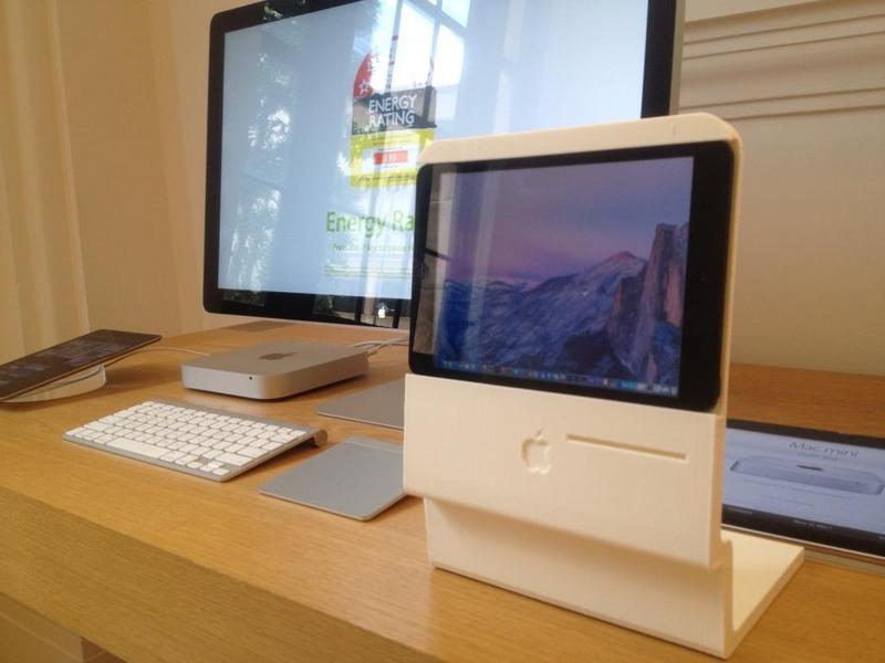 Macintosh Apple mini dock final version (Homage)