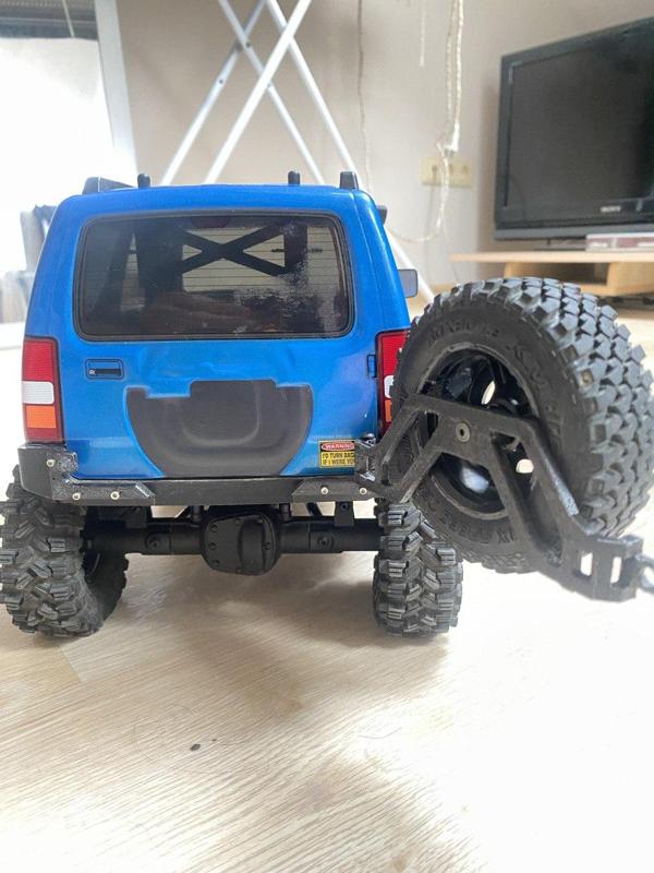 Rear Bumper MST CMX Suzuki Jimny Spare wheel mount