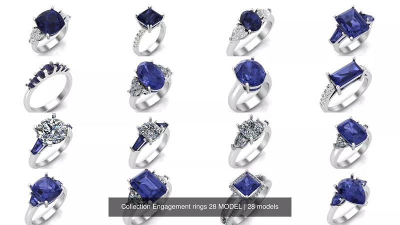Collection Engagement rings 28 MODEL