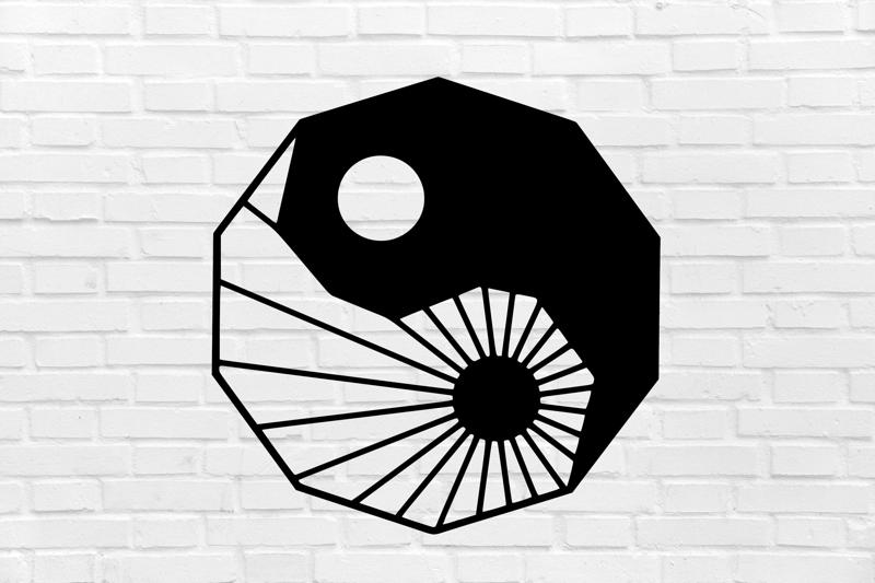 WALL DECORATION Ying Yang