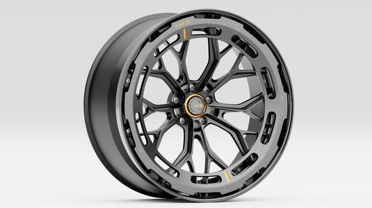 AL13 R80-109R Rim 3D model