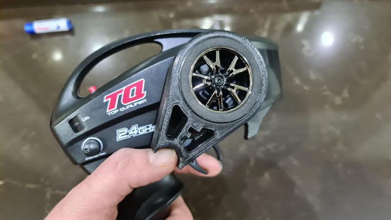 Traxxas TQI one hand steering wheel add-on