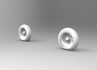 Wheel balloon CONTINENTAL for VW Kübelwagen