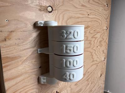 Most Versatile & Modular Sandpaper Storage System