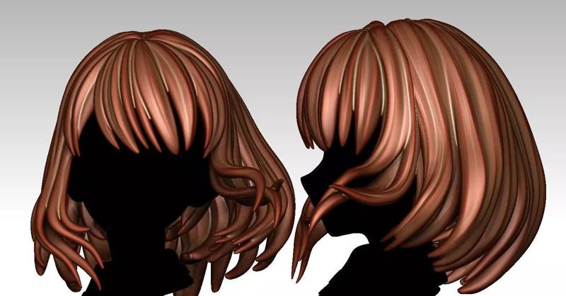 3D Hairstyles for girl V76
