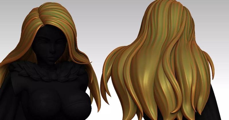 3D Hairstyles for girl V90