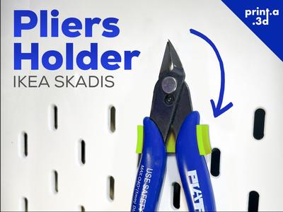 Pliers stand for ikea skadis
