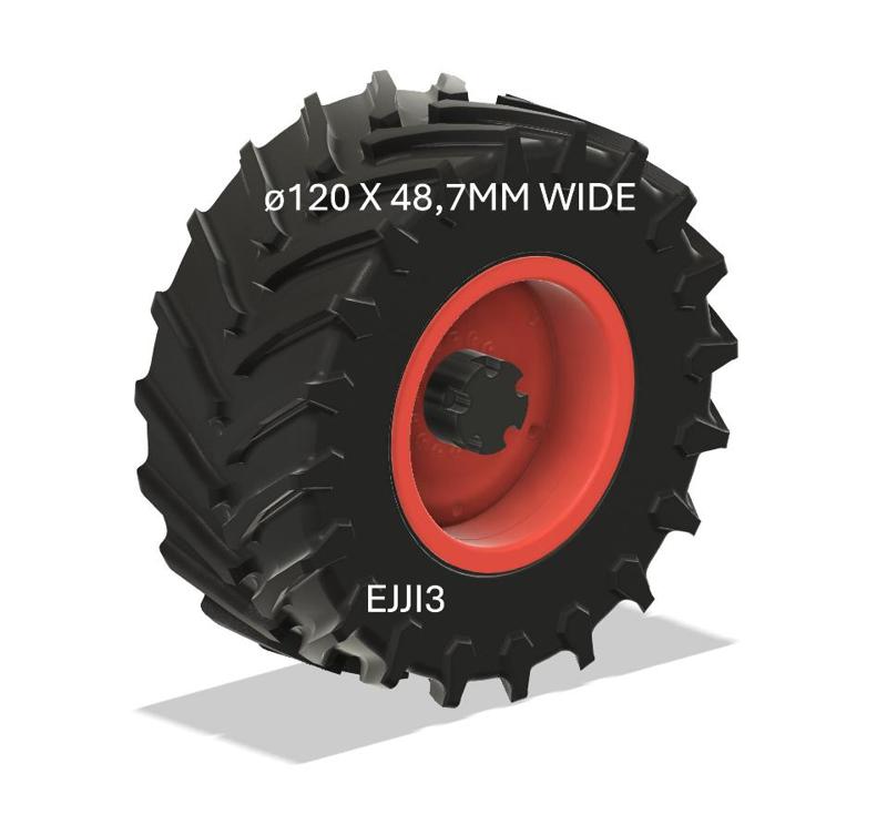 1/14 ø120 X 48.7mm tires tractor