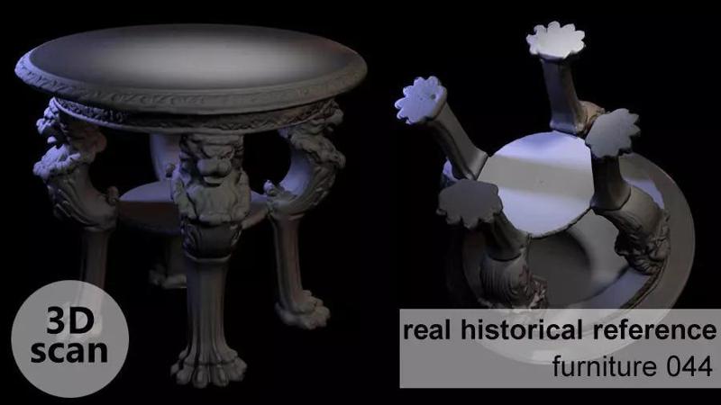 Furniture 044 wooden table