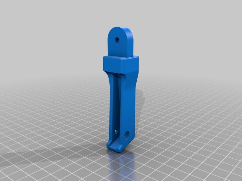 Taranis X9E tray arm system, repaired stl