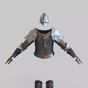 Raging Wolf Elden Ring Full Body Wearable Armor with Sword