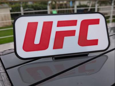 lightbox lampe UFC