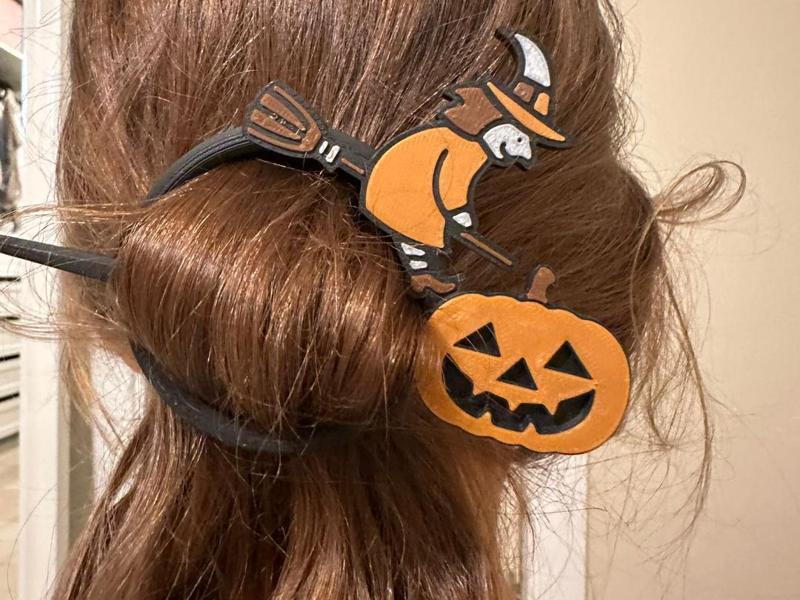 Halloween Hairpin