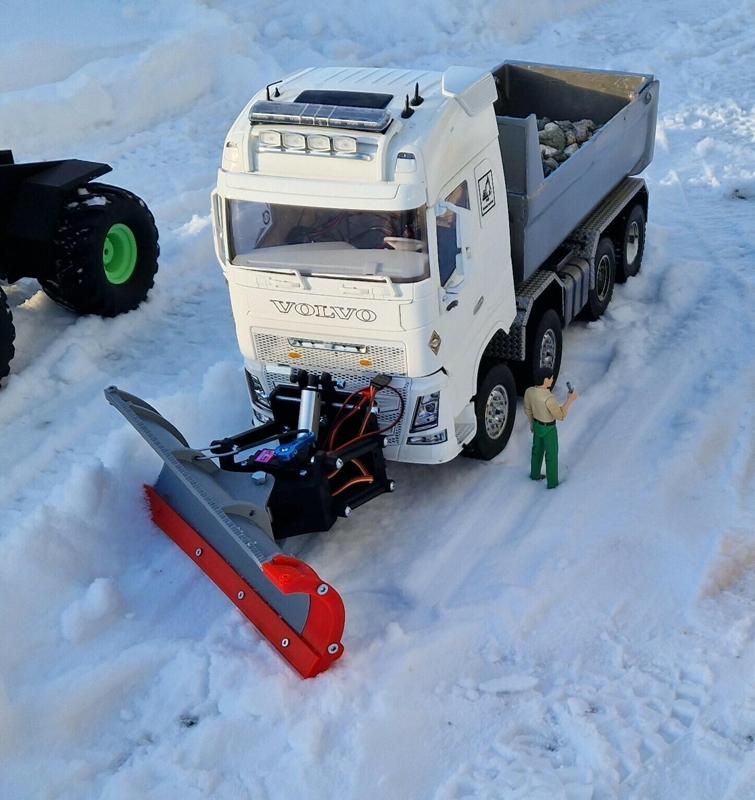 Snowplow FMD Norstates, Tamiya 1/14