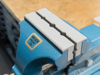 Protective Jaws for Heuer 120mm vice / Schonbacken