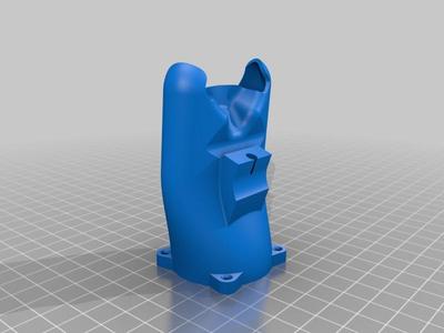 Wanhao i3 v2.1 stock 40mm fan rear mounted duct