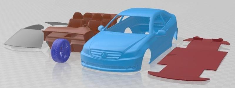 Mercedes Benz CLC 2008 Printable Car