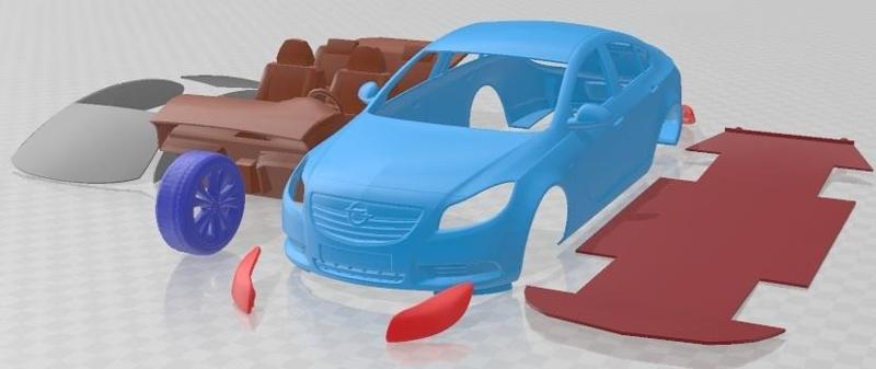 Opel Insignia 2009 Printable Car