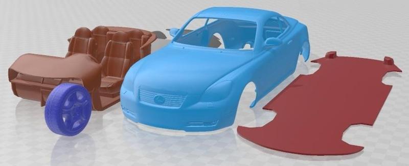 Lexus SC 430 Printable Car