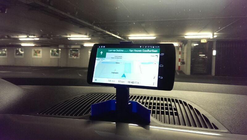 Dashboard Mounted Mobile Holder for Volkswagen Up! - Nexus 5