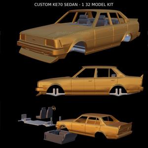 CUSTOM KE70 SEDAN - 1 32 MODEL KIT