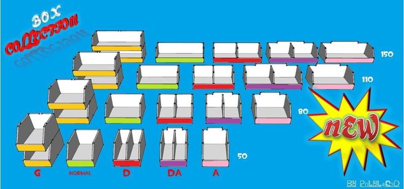 Collection de boite de rangement