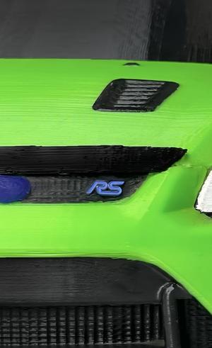 RS Ford Logo Keychain