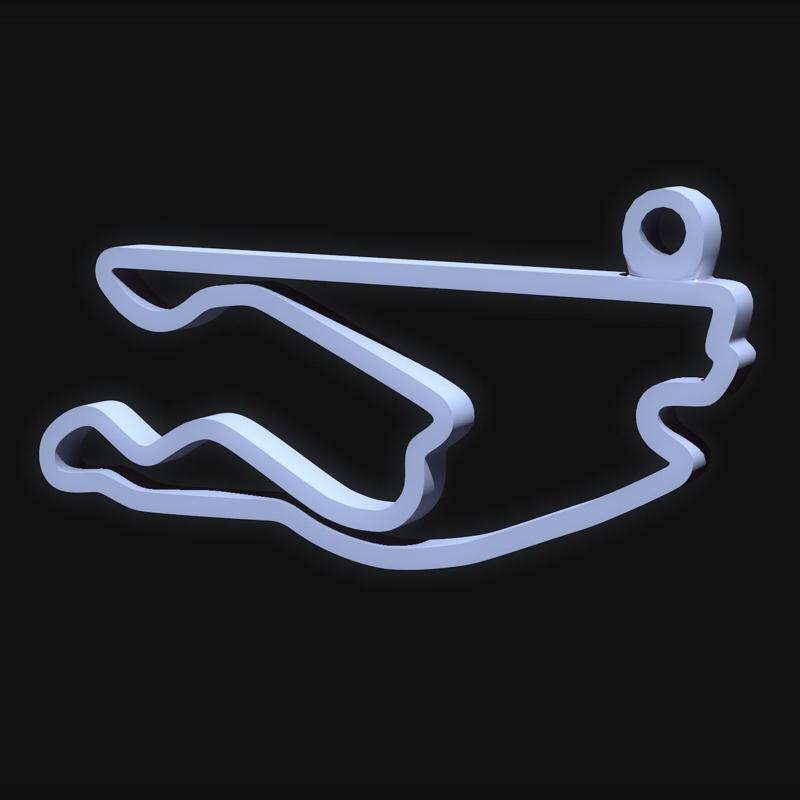 KEY RING MIAMI - FORMULA 1 - 2024