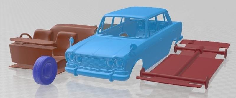 Mitsubishi Colt 1500 Sedan 1965 Printable Car