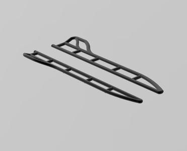 Tube Rock Slider Steps 1:24 & 1:25 Scale