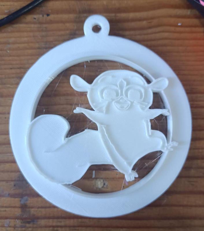 Mort (Magadascar Penguins) Medallion Pendant