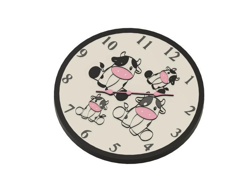 Cow clock