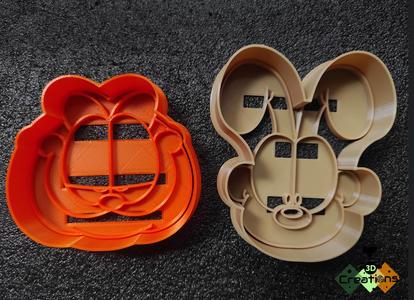 Garfield and Odie Cookie Cutter