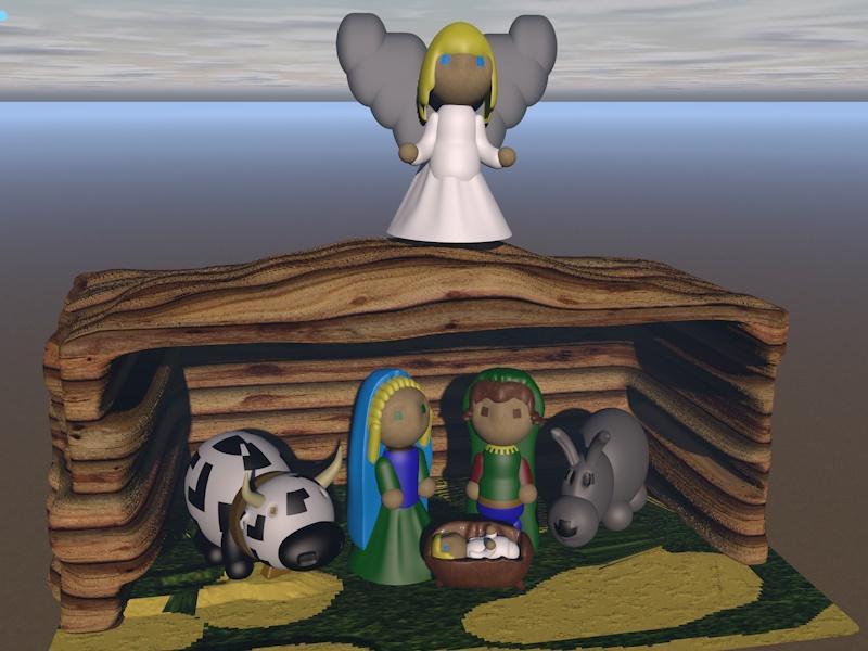 Complete Nativity Scene