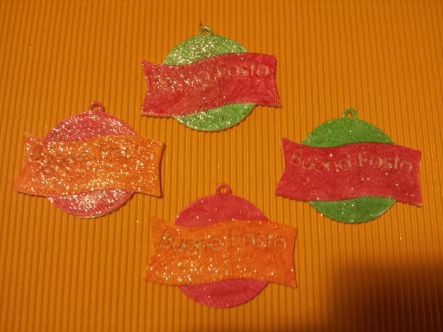 Pallina di Natale "Buone Feste" 