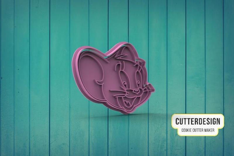 Tom and Jerry Cookie Cutter