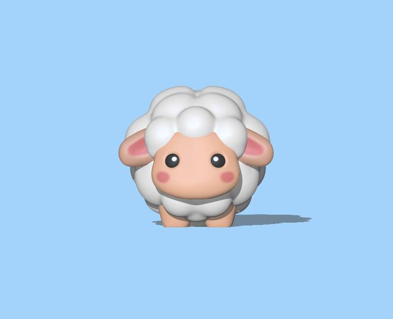 Cute sheep