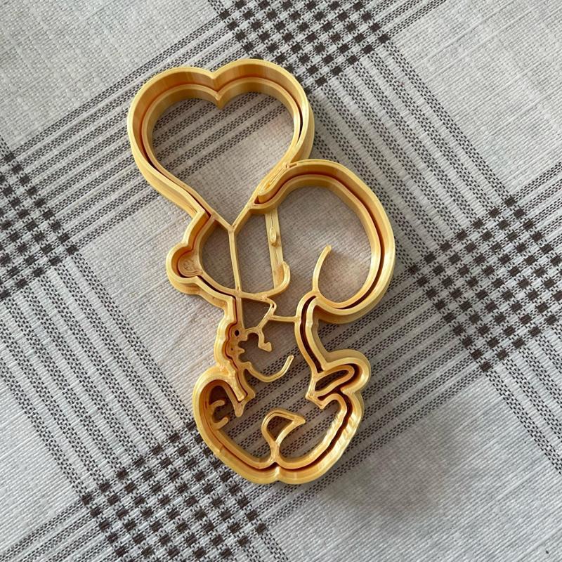 Snoopy Valentine's Day Cookie Cutter