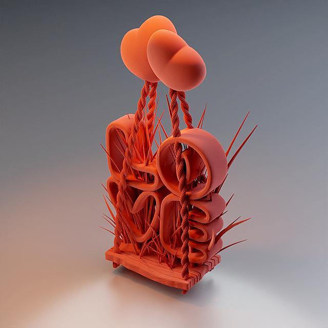 Valentine’s Day Decor 02 - LED Garland - pre-supported