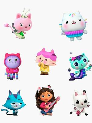 Gabby Doll House Faces