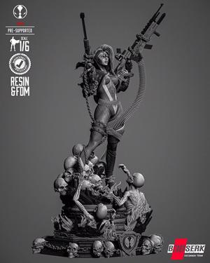 B3DSERK She Spawn Sculpture