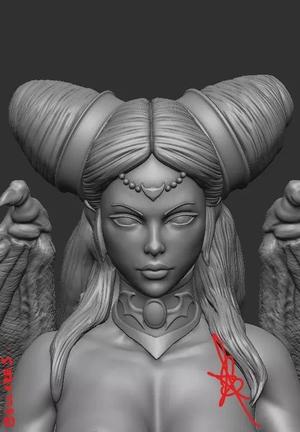 Bathory Bust by Creative Geek MB
