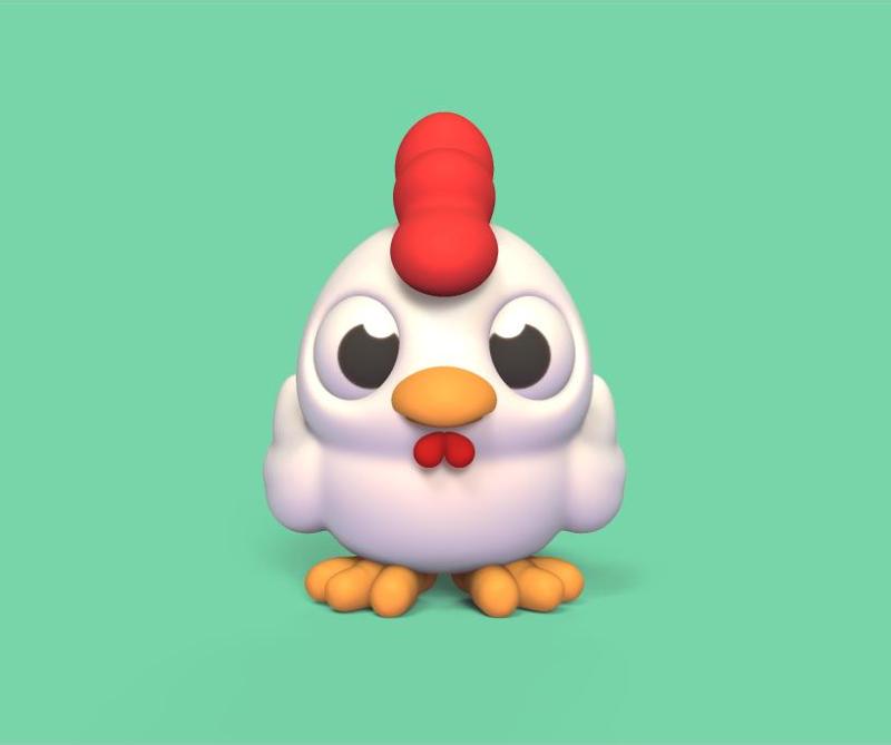 Cute Little Hen
