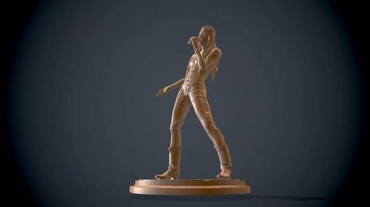 Axl Rose 3D PRINT HD - SALE -
