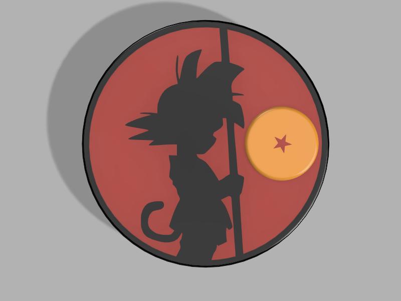 Child Goku Emblem - Dragon Ball